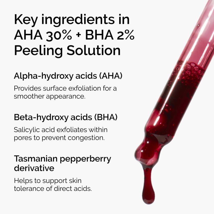 The INKEY Skin AHA 30% + BHA 2% Face Peeling Solution - Image 3