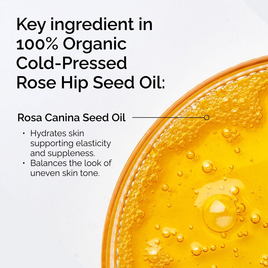 The INKEY Skin Organic Cold-Pressed Rose Hip Seed Oil - Image 3