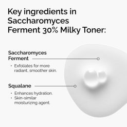 Alternative view of The INKEY Skin Saccharomyces Ferment 30% Milky Facial Toner