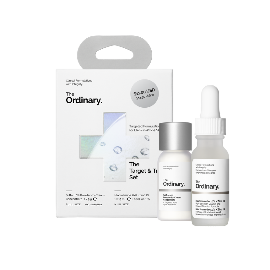The Ordinary The Target & Treat Skincare Set